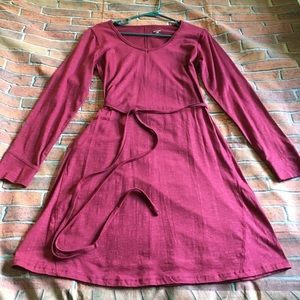 Toad & Co Organic Red Sm Dress